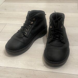 Jim Green Custom Men's Black African Ranger Boots 8.5US/7.5UK leather midsole 🇿🇦